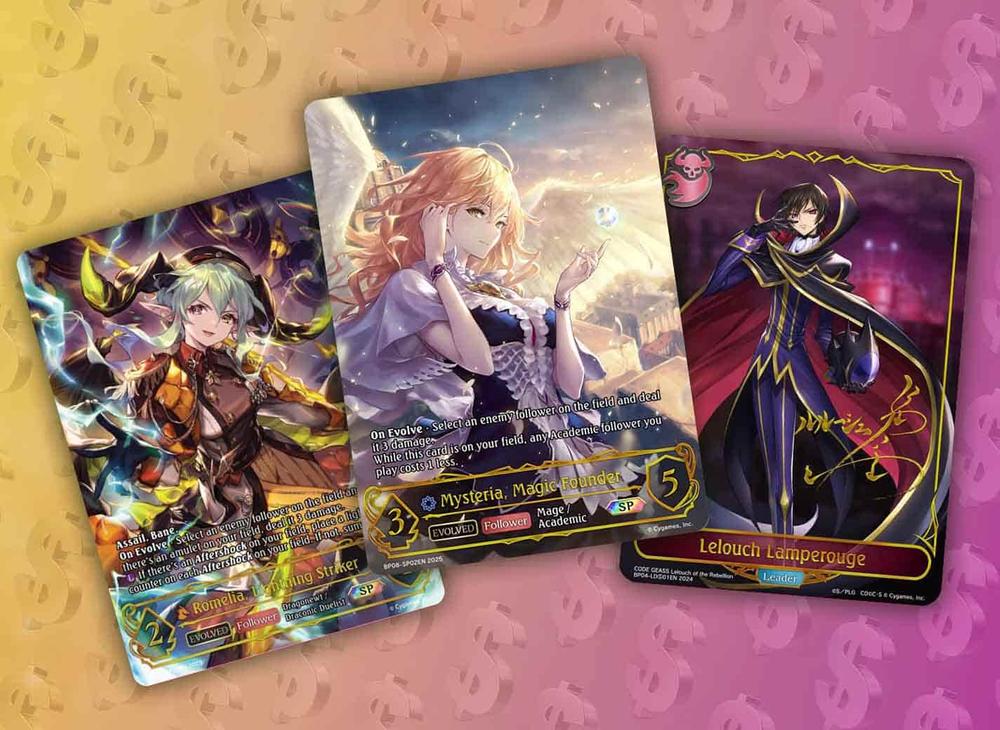 The Most Expensive Shadowverse: Evolve Cards Right Now (June